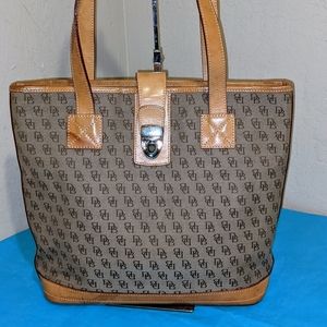 Dooney Bourke Logo Tote Bag